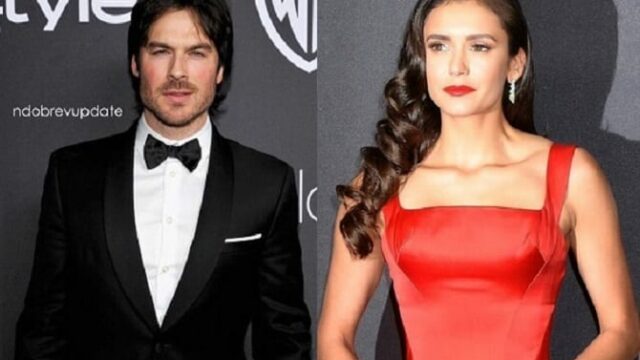 golden globes 2017 ian somerhalder e nina dobrev the vampire diaries