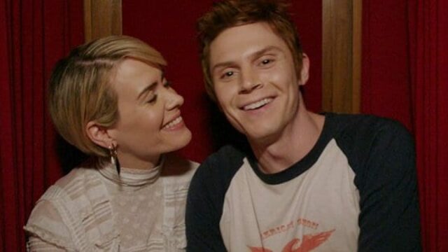 Evan Peters - Sarah Paulson - American Horror Story 7