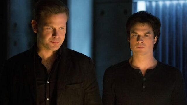 the vampire diaries 8x12 damon e stefan