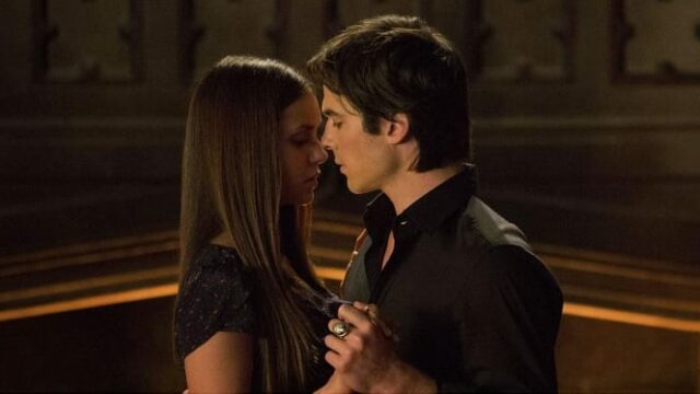 the vampire diaries reazioni fan alla reunion tra damon ed elena