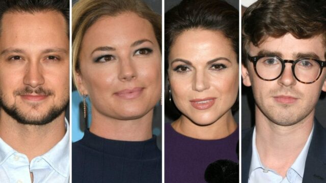 Upfront FOX ABC 2017 - Lana Parrilla - Emily VanCamp - Freddie Highmore - Max Mutchnick