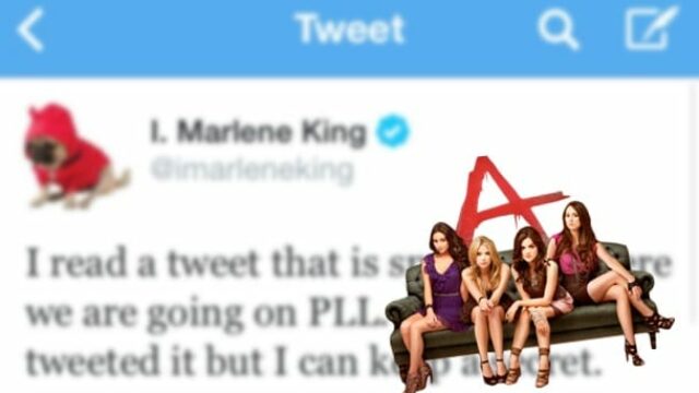 Pretty Little Liars - twitter - tweet pastore Ted - Hanna Marin