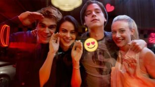 Riverdale: KJ Apa, Lili Reinhart e Camila Mendes "diventano" Jughead Jones