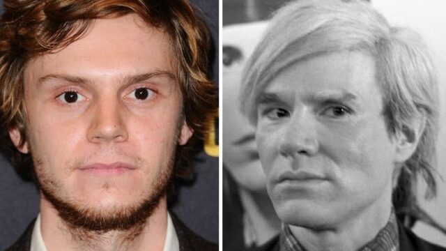 Evan Peters - Andy Warhol - American Horror Story 7