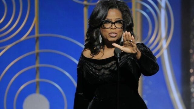 discorso Oprah Winfrey Golden Globes 2018 video