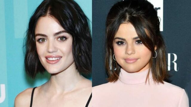 lucy hale scambiata per selena gomez