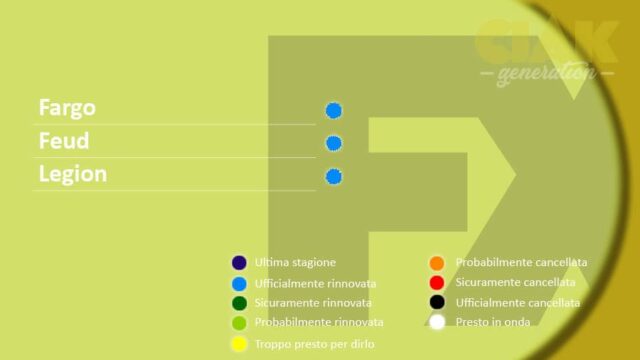 Rinnovi e cancellazioni serie TV ottobre 2018