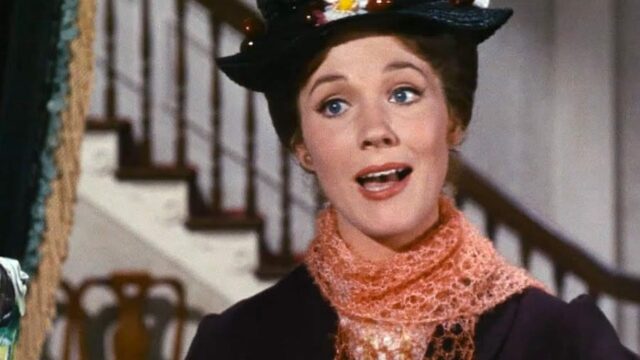 mary poppins curiosità julie andrews