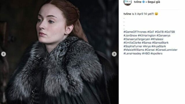 Game Of Thrones 8 Anticipazioni: rilasciate 10 nuove foto degli attori e i personaggi del cast dell'ottava stagione in uscita ad aprile