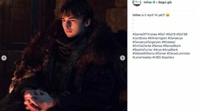 Game Of Thrones 8 Anticipazioni: rilasciate 10 nuove foto degli attori e i personaggi del cast dell'ottava stagione in uscita ad aprile