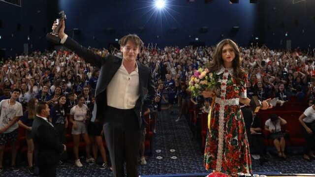 Charlie Heaton e Natalia Dyer da Stranger Things a Giffoni 2019