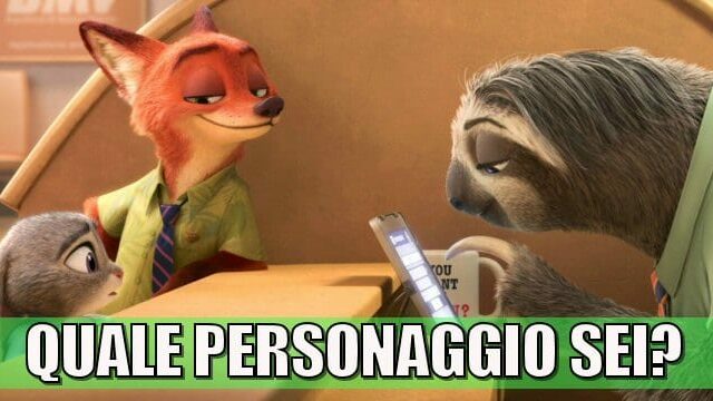 personaggio zootropolis quiz