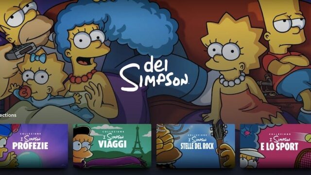 Collezioni Simpson Disney