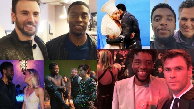 chadwick boseman morto messaggi cast marvel