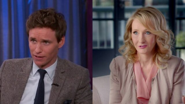 eddie redmayne jk rowling