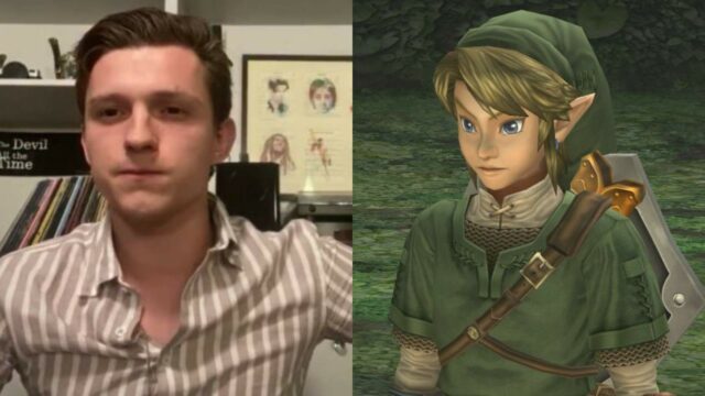 tom holland link the legend of zelda