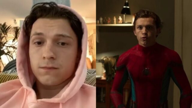 tom holland spider man