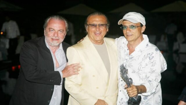 Tony Renis Aurelio De Laurenis Jimmy Iovine Ischia Global Fest 2021