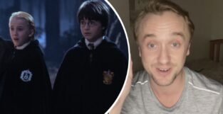 tom felton parente nonno cameo harry potter pietra filosofale