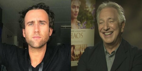 matthew lewis alan rickman ultimo momento set harry potter