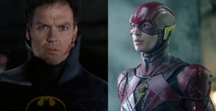 michael keaton the flash batman