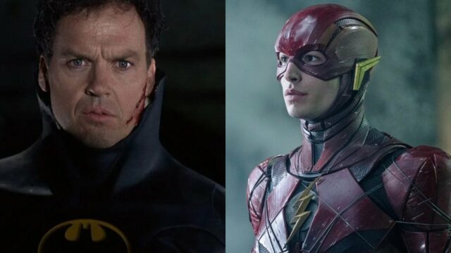 michael keaton the flash batman