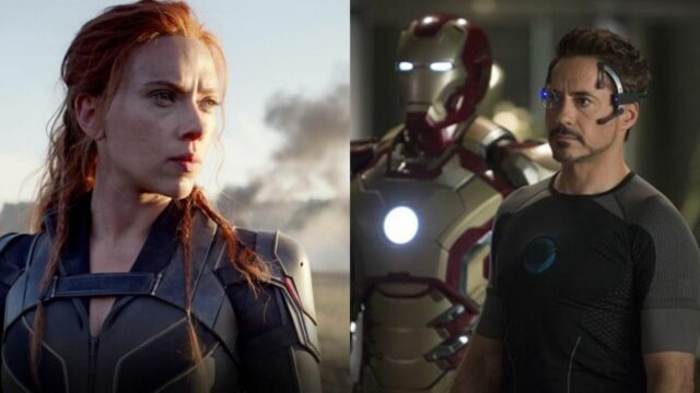 black widow iron man cameo