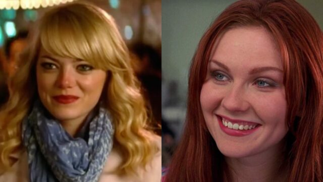 emma stone kirsten dunst tagliate no way home