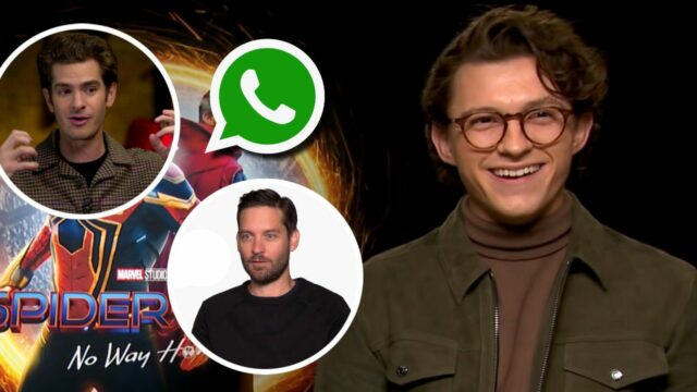 tom holland gruppo whatsapp andrew garfield tobey maguire