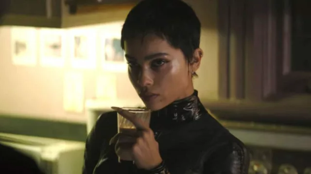 zoe kravitz come preparata batman latte