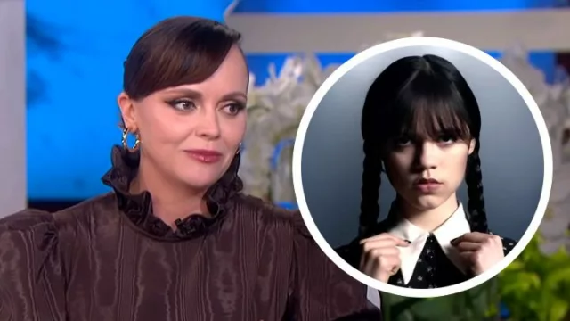 Christina Ricci parla Jenna Ortega nuova serie Wednesday