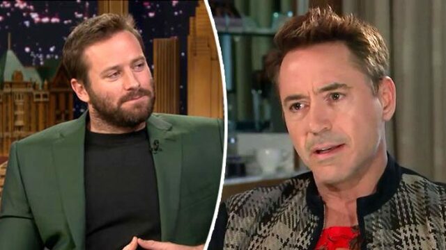 Robert Downey Jr aiutato economicamente Armie Hammer