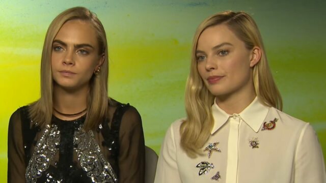 Margot Robbie Cara Delevingne incidente paparazzi