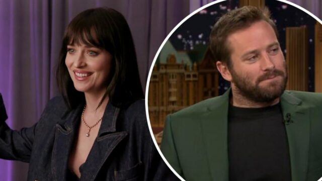 dakota johnson battuta armie hammer cannibalismo video