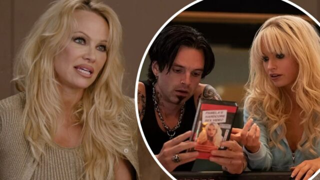 pamela anderson parla pam & tommy