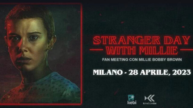 millie bobby brown milano stranger day