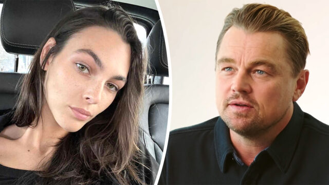 Leonardo DiCaprio baciarsi Vittoria Ceretti