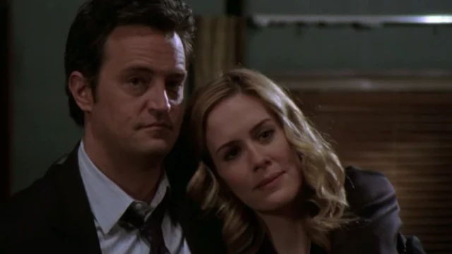 sarah paulson ricorda matthew perry