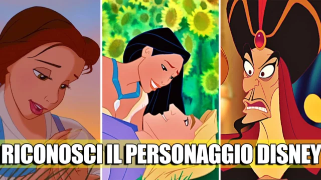 Riconosci personaggio Disney descrizione quiz