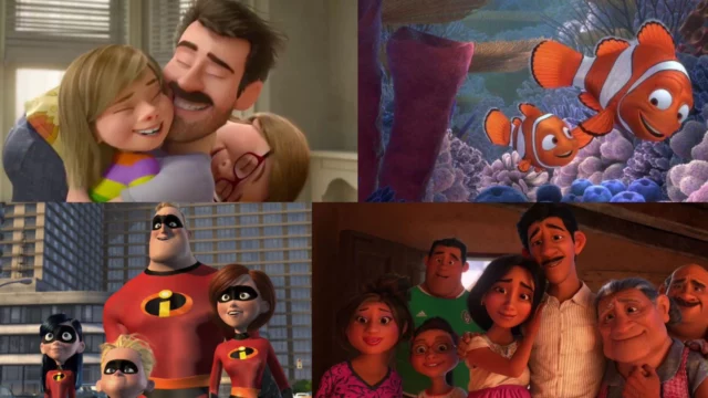 pixar famiglie