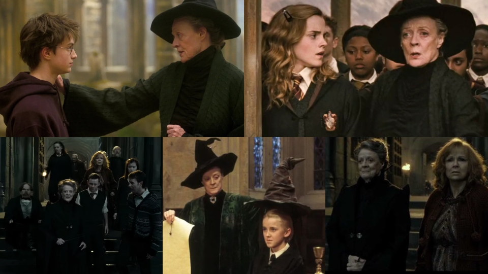 cast maggie smith harry potter