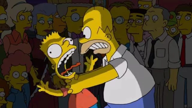 i simpson homer torna strangolare bart nuovi episodi