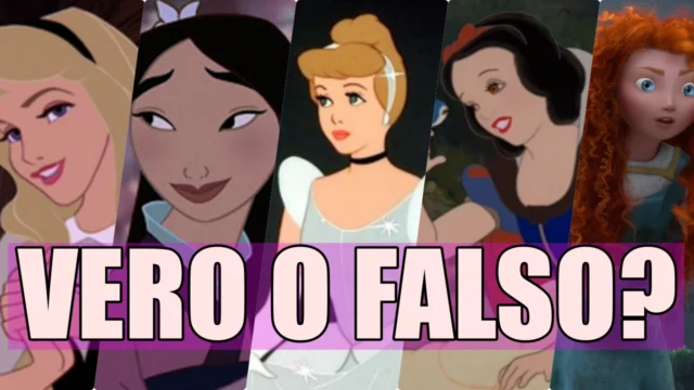 vero falso fatti disney quiz