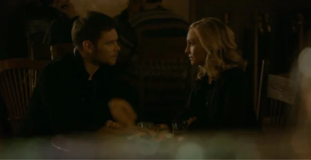 Klaus e Caroline di The Vampire Diaries