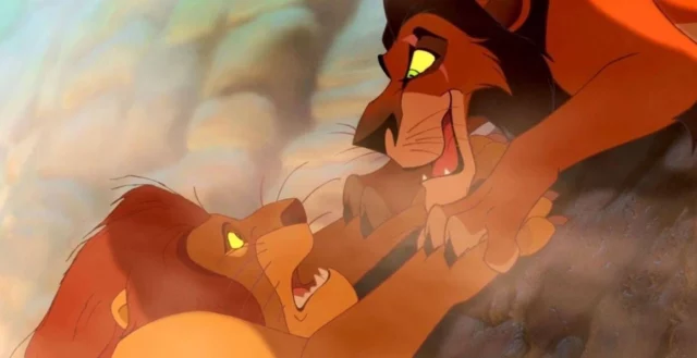 Momenti piÃ¹ tristi della Disney: Scar uccide Mufasa