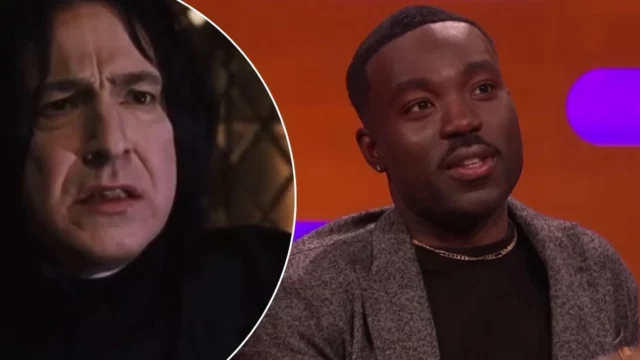 severus piton interpretato paapa essiedu serie tv harry potter