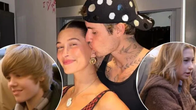 justin bieber hailey baldwin incontrano prima volta 2009 video