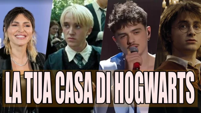 casa hogwarts cantante sanremo 2025 quiz