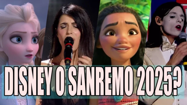 riconosci canzone disney sanremo 2025 testo quiz