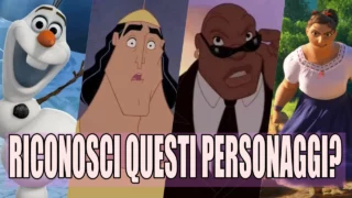 conosci nomi personaggi disney quiz